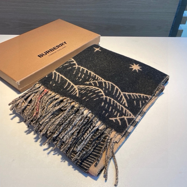 ブランドマフラー細部ディテール